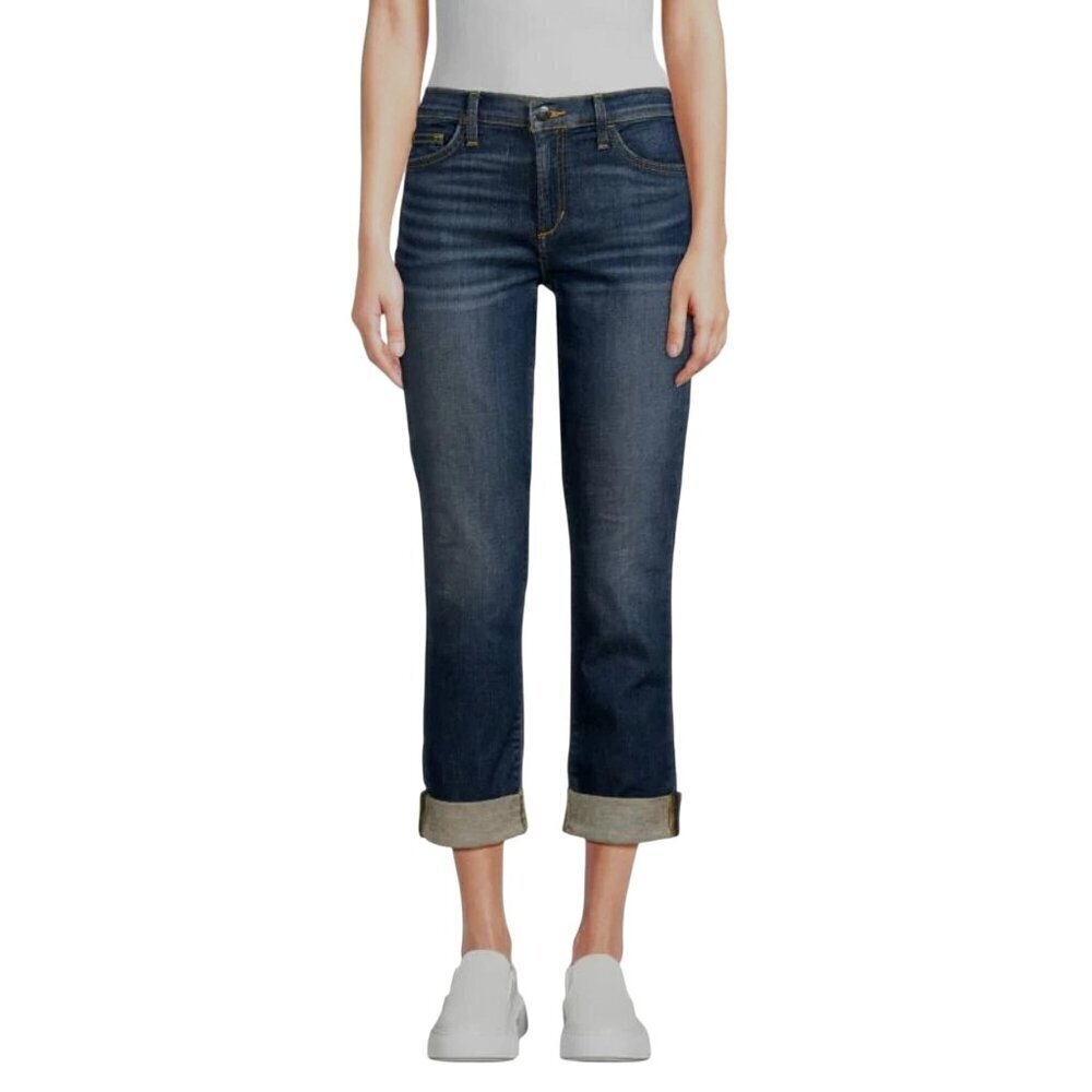 Joe's Jeans The Straight Leg Crop Cuffed Jeans Medium Leslie Wash 31 - Picture 2 of 16